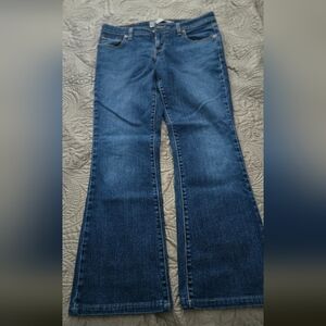 Vintage Levi's Dark Blue Boot CutJeans